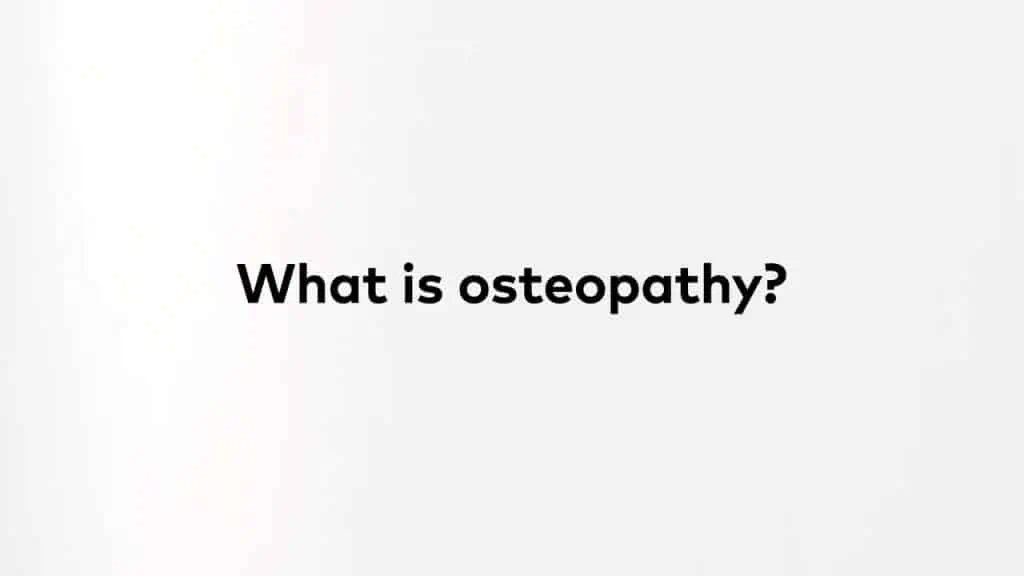 Was ist Osteopathie? Osteopathen Hamburg.