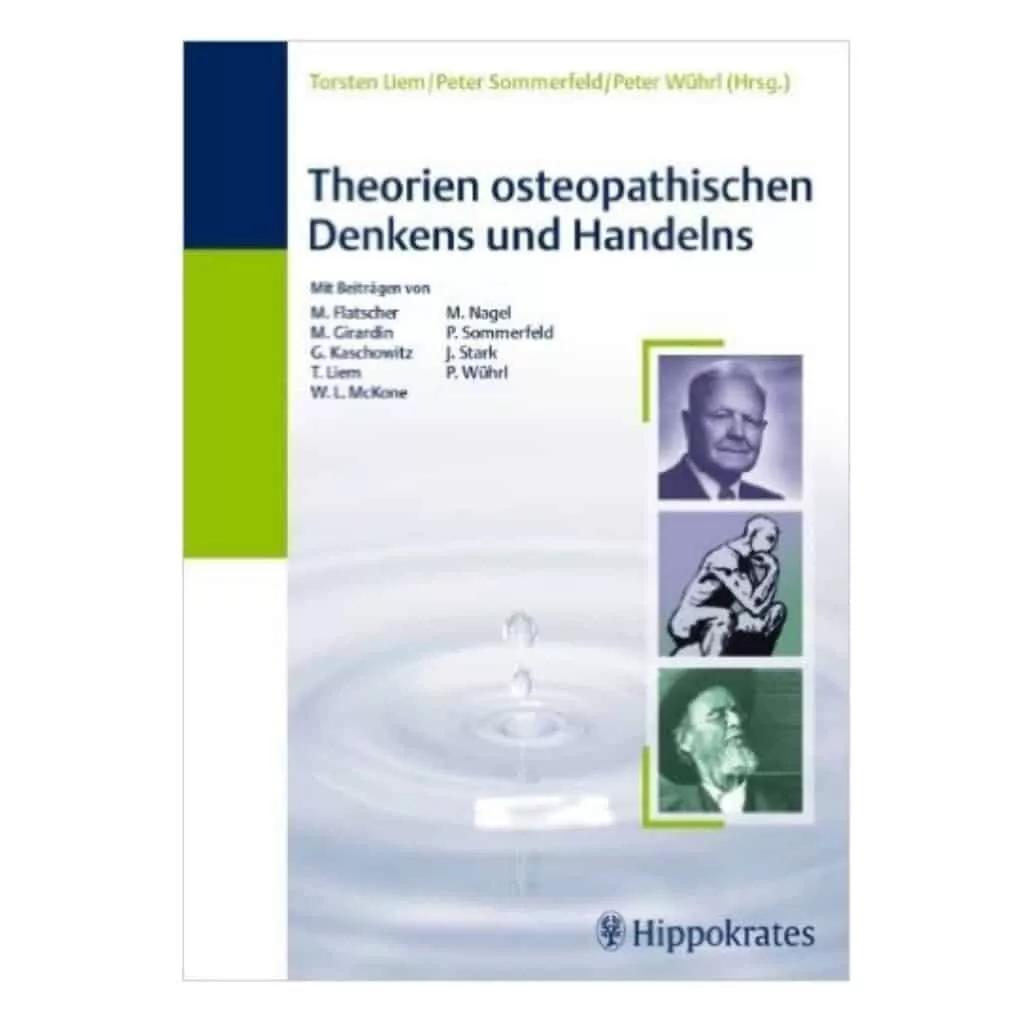 La portada del libro Osteopathen Hamburg: Theoretische Ostsophychen Deckens und Handels.