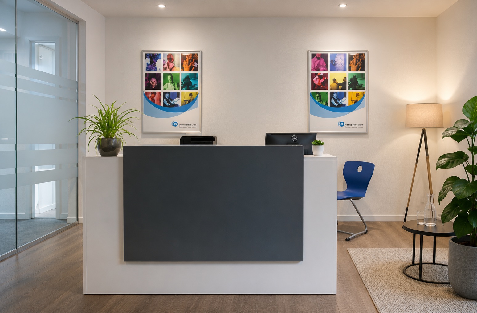 Osteopathie Barmbek – Praxis AlsterCity Rezeption